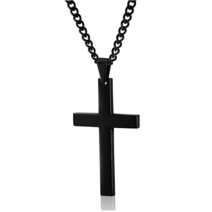 Cross Alloy Chain Necklace